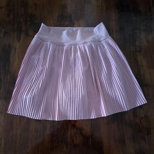 Yogalicious Blush Pink Pleasted Skort With Built In Pockets, Size M, Balletcore